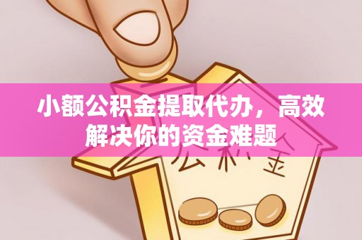 同安小额公积金提取代办，高效解决你的资金难题