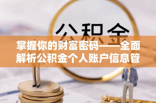 同安掌握你的财富密码——全面解析公积金个人账户信息管理与优化