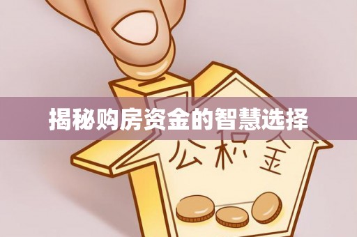 同安揭秘购房资金的智慧选择