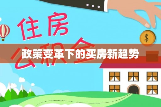同安政策变革下的买房新趋势