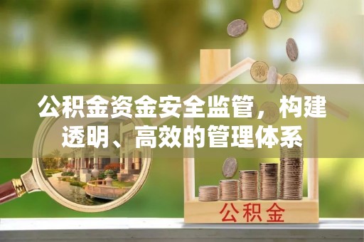 同安公积金资金安全监管，构建透明、高效的管理体系