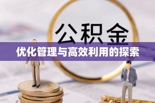同安优化管理与高效利用的探索