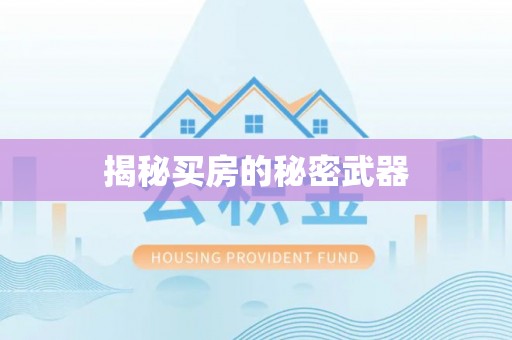 同安揭秘买房的秘密武器