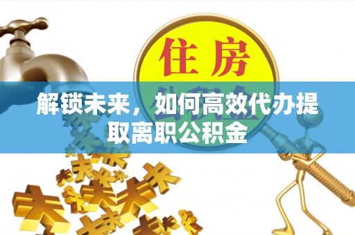 同安解锁未来，如何高效代办提取离职公积金