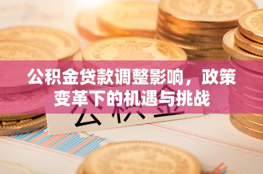 同安公积金贷款调整影响，政策变革下的机遇与挑战