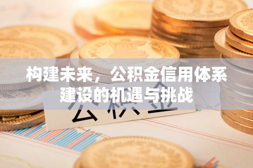 同安构建未来，公积金信用体系建设的机遇与挑战