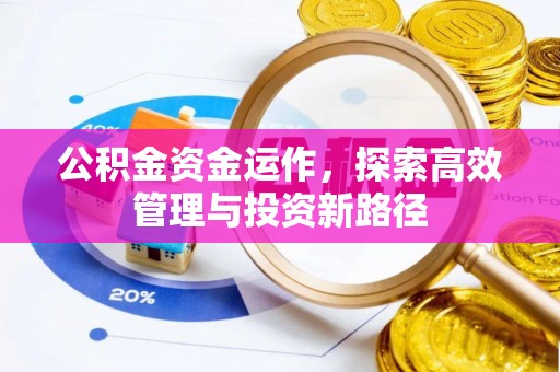 同安公积金资金运作，探索高效管理与投资新路径