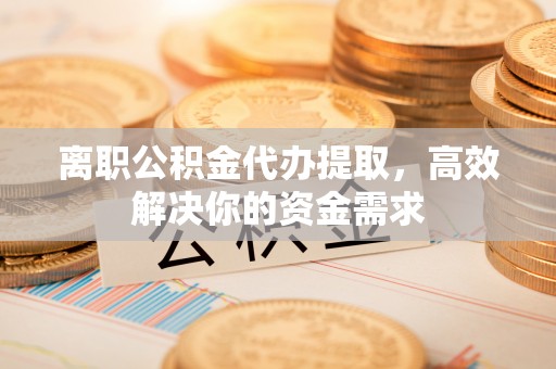 同安离职公积金代办提取，高效解决你的资金需求