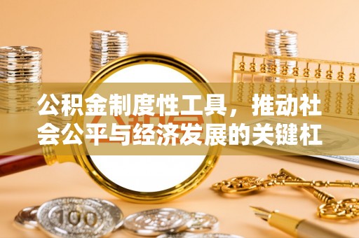 同安公积金制度性工具，推动社会公平与经济发展的关键杠杆