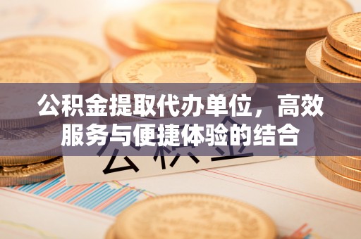 同安公积金提取代办单位，高效服务与便捷体验的结合