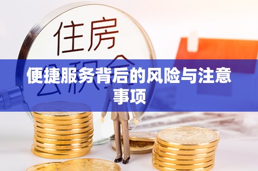 同安便捷服务背后的风险与注意事项